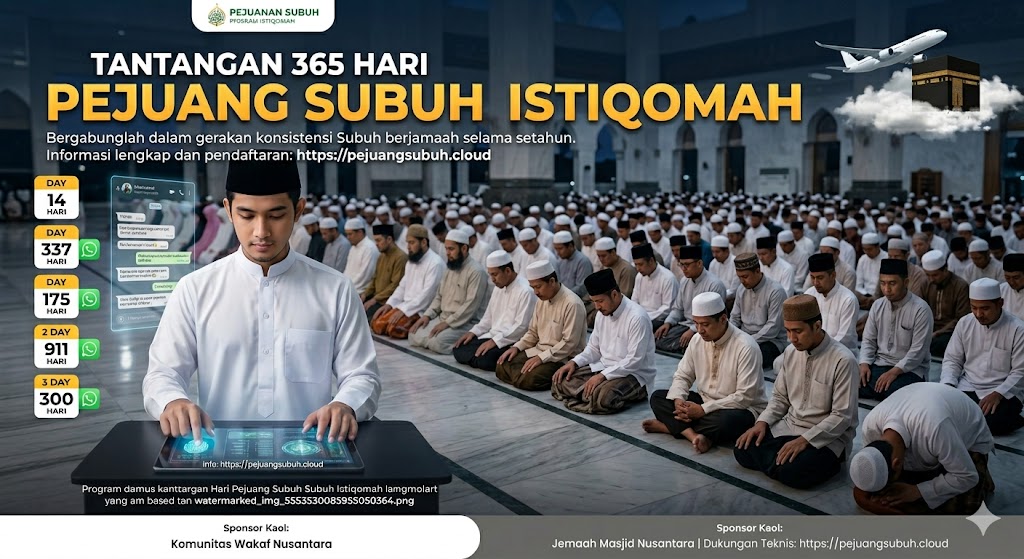 Poster Pejuang Subuh 365 Hari